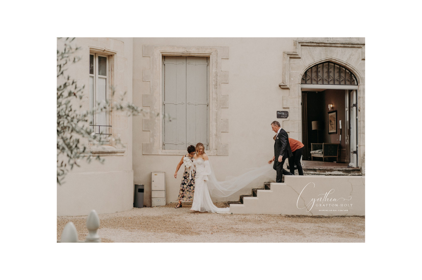 Bespoke Bridal London | Nellie and Tom’s Chateau wedding in France