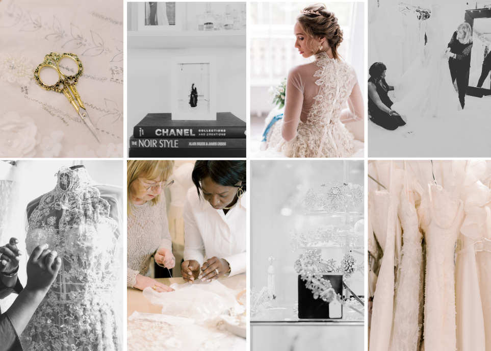 Behind the scenes Inside a luxury bespoke UK wedding dress studio - Cynthia Grafton-Holt Couture